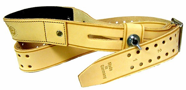 Schiessriemen PROFESSIONAL, Leder, braun LINKS